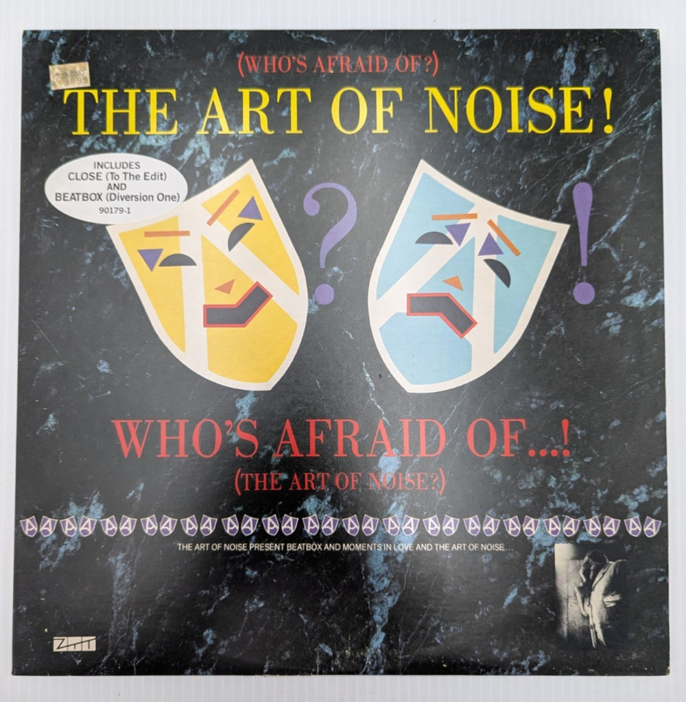 The Art of Noise Who's Afraid Of...? Vinyl Record 1984 Island